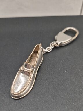 Gucci Silver Loafer Keychain Or Purse Charm